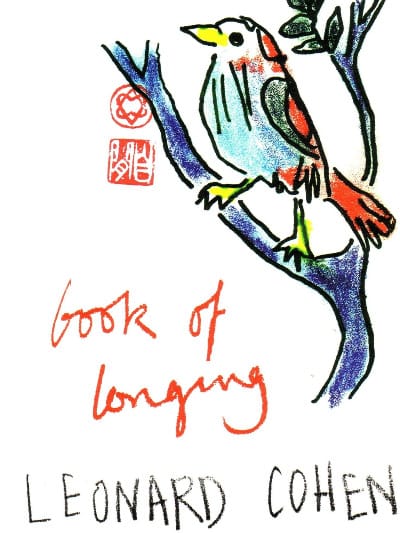 Book cover for Leonard Cohen's Book of Longing