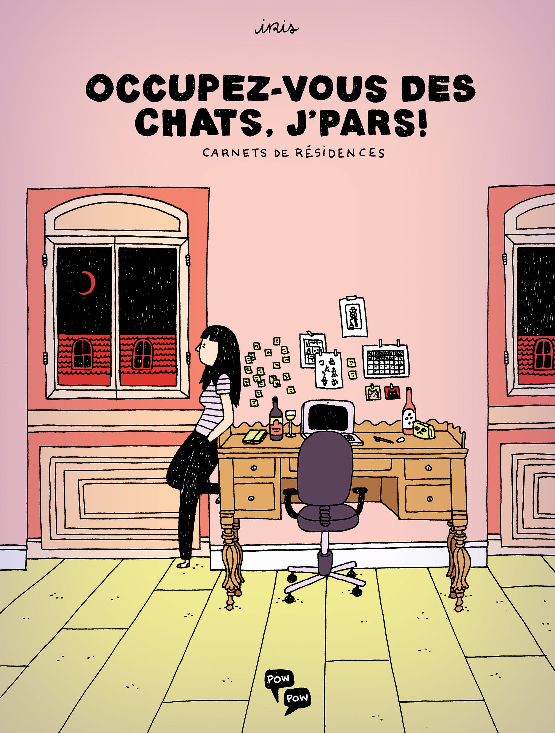 Occupez-vous des chats, J'pars! Livre d'Iris